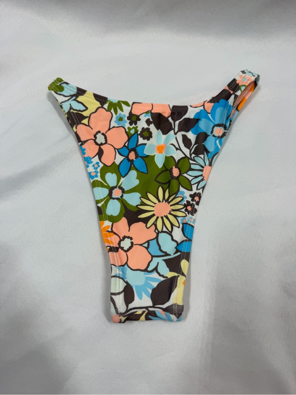 NWT Wild Fable | Super Cheeky Floral Swim Bottoms Multicolored Women's Size XXS - Picture 10 of 10